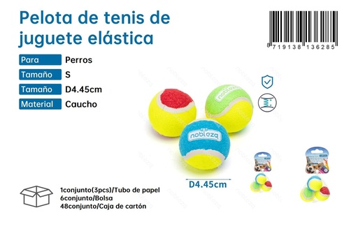 [187913628] Pelota de tenis de juguete elástica - Juguetes para mascotas