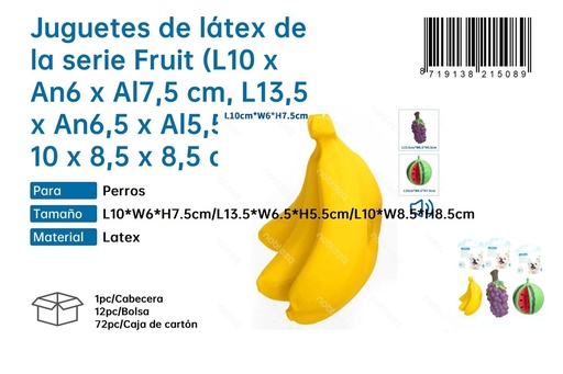 [187921508] Juguetes de látex de la serie fruta - Juguetes para mascotas