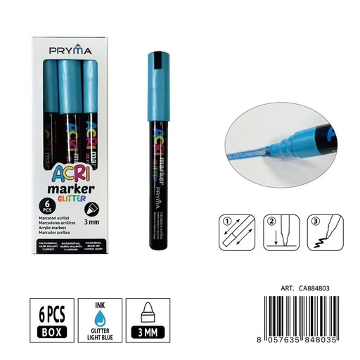 [0235592] Rotulador acrílico PRYMA de 3 mm - Herramientas artísticas