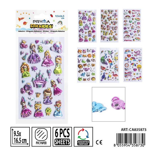 [0242312] Pegatina PRYMA de 10x23 cm - Artículo de manualidades