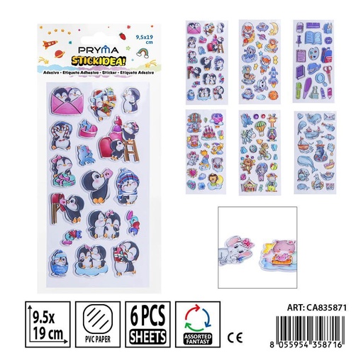 [0242310] Pegatina 10X23CM - Papelería y etiquetas