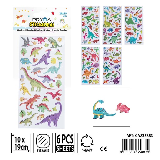[0242322] Pegatina PRYMA de 10x23 cm - Artículo de manualidades