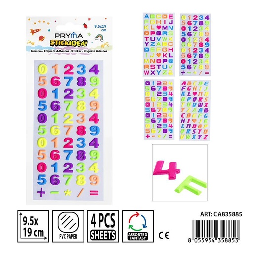 [0242324] Pegatina PRYMA 10x23 cm - Materiales de manualidades y decoración