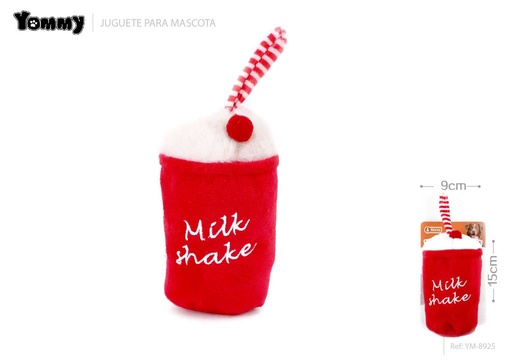 [YM8925] Juguete de peluche en forma de taza de café 15*9*8cm - Juguetes para mascotas