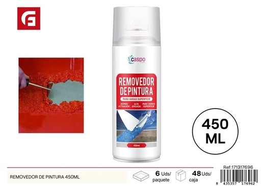 [171317696] Removedor de pintura 450 ml - Producto para la eliminación de pintura