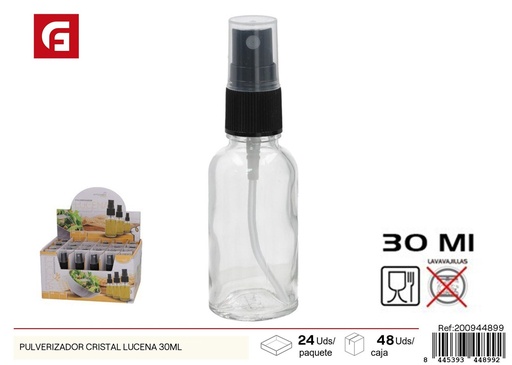 [200944899] Pulverizador de cristal Lucena 30ml - Envases para cocina