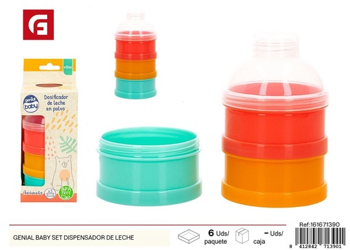 [161671390] Genial Baby set dispensador de leche - Artículos para bebés 