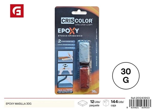 [201243953] Masilla epoxy 30g - Materiales de manualidades