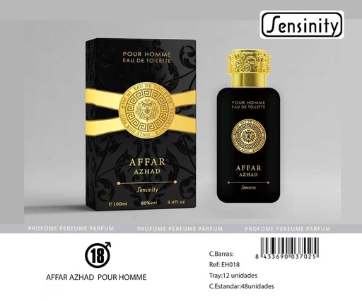 [EH018] Perfume Affar Azhad Pour Homme - Fragancias para hombres