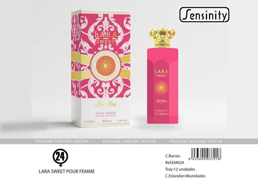 [EM024] Perfume Lara Sweet Pour Femme - Fragancias femeninas