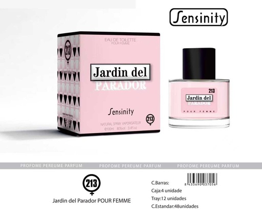 [MYS213] Perfume Jardin del Parador Pour Femme Sensinity - Fragancias femeninas