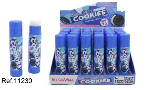 [8435433231660] Bálsamo labial Cookies con SPF15 24/u - Productos de protección labial