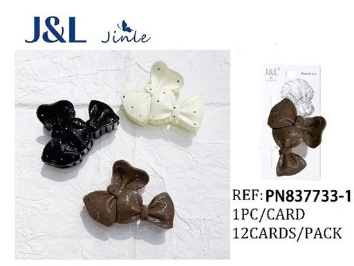[8445801244680] Pinza de pelo 9.5 cm 12/u - Accesorios para el cabello