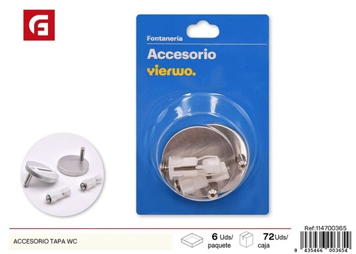 [114700365] Accesorio tapa de WC - Accesorios de ferretería