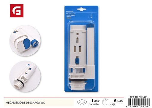 [114700415] Mecanismo de descarga WC - Accesorios de fontanería