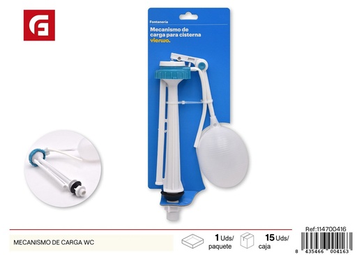 [114700416] Mecanismo de carga para WC - Accesorios para inodoros