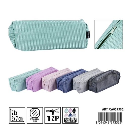 [0243050] Estuche cuadrado grande 21X5X7 cm - Accesorios de escritura