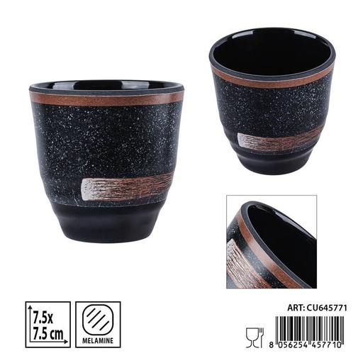 [0241160] Vaso de melamina 7.5x7.5 cm - Utensilios de cocina y recipientes