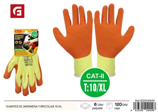 [202124949] Guantes de jardinería y bricolaje XL - Equipamiento para trabajo
