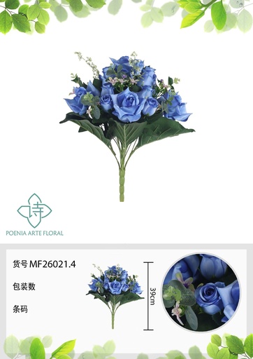 [MF26021.4] Ramo de flores artificiales MF26021.4 (8435588807499)