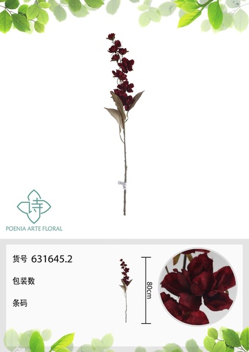 [631645.2] Vara de flores artificiales 631645.2 (8435588866397) - Decoración floral de alto impacto