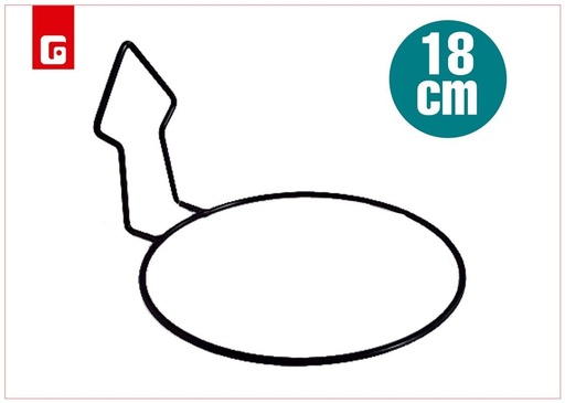 [313515033] Soporte de maceta pared 18 cm - Accesorios de jardín y soporte para plantas