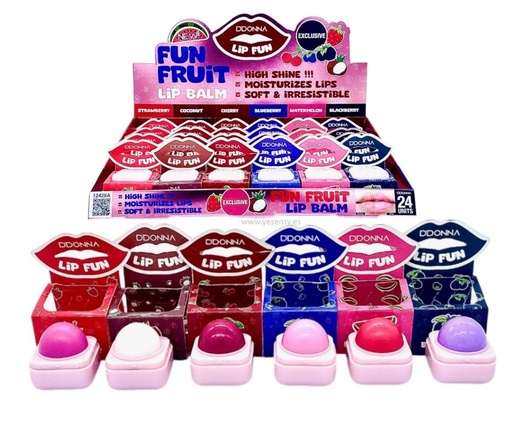 [8436625580290] Bálsamo labial Kiss Fruit 24/u - Cosméticos y cuidado de labios