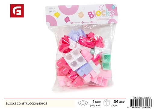 [160666643] Bloques de construcción 50PCS - Juguetes de construcción