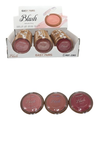 [C063-01] Colorete (estuche de 24) - Cosméticos de maquillaje