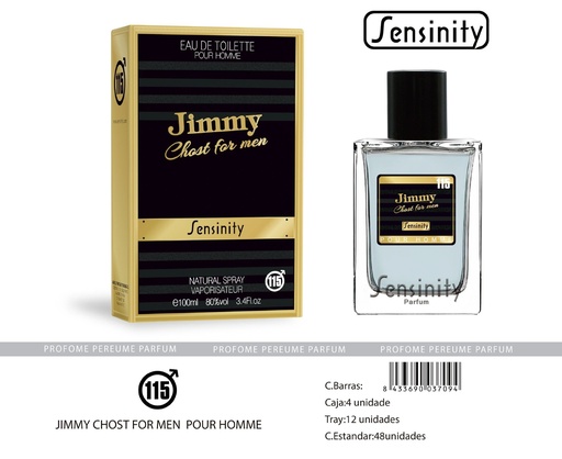 [HYS115] Perfume Jimmy Chast pour homme Sensinity - Fragancia masculina de lujo