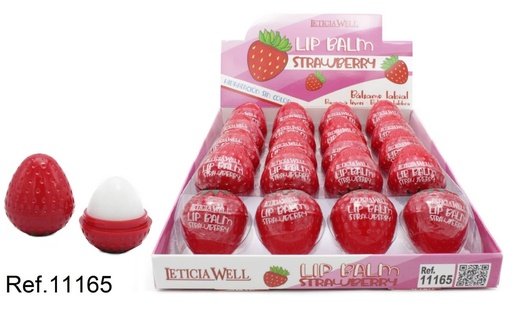 [8435433232582] Bálsamo labial fresa 20/U 11165 - Cosméticos