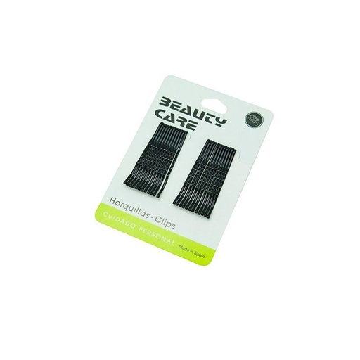 [8422608081045] Clip de 6 cm Med ondin NGR 24 unidades - Accesorios para el cabello