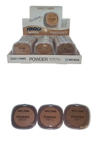[M120-02] Maquillaje compacto en polvo 24 unidades - Cosméticos y maquillaje de rostro