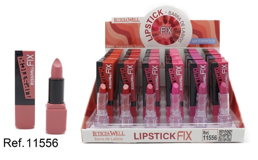 [8435433227830] Barras de labios lipstick fix (24 unidades) - Maquillaje labial duradero
