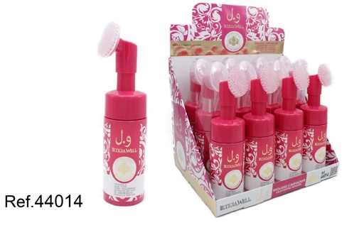[8435433232209] Mousse limpiador fucsia perfume árabe (12 unidades) - Producto de cuidado facial