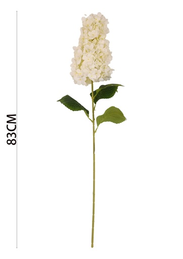 [630953白色] Ramo decorativo de flor de 5 cabezas en un diseño de varilla