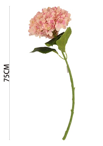 [630951粉色] Ramo decorativo de flor en un diseño de 4 ángulos