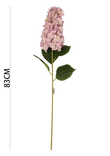 [630953粉紫] Rama de hortensia artificial de 5 puntas - Decoración floral