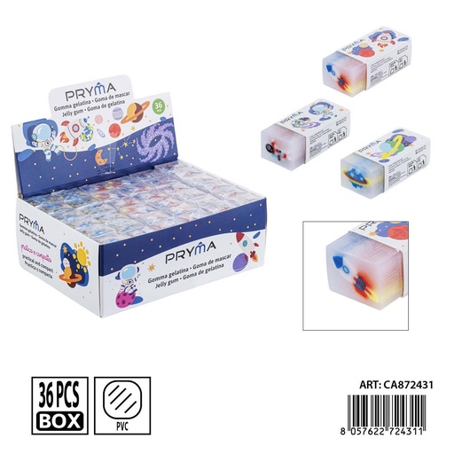 [0240131] Goma de borrar PRYMA en forma de espacio 4.5x2x1.5 cm - Papelería y borradores