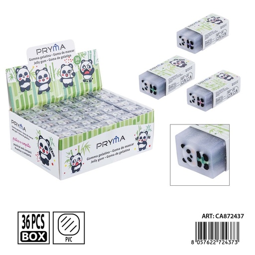 [0240137] Goma de borrar PRYMA en forma de panda 4.5x2x1.5 cm - Papelería y borradores