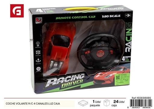[160698985] Coche volador R/C 4 canales con luz en caja - Juguetes de vehículos futuristas