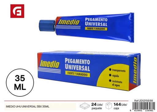 [201215698] Pegamento UHU universal 35ml - Accesorios de manualidades