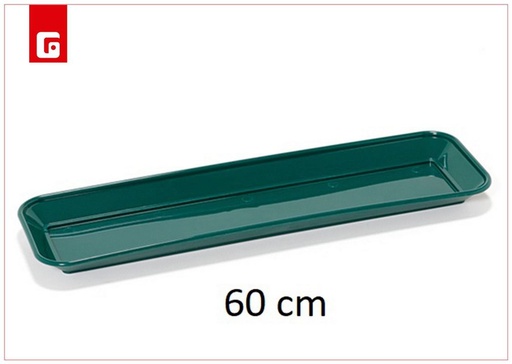 [121610406] Plato jardinero verde 60cm - Accesorios de jardinería
