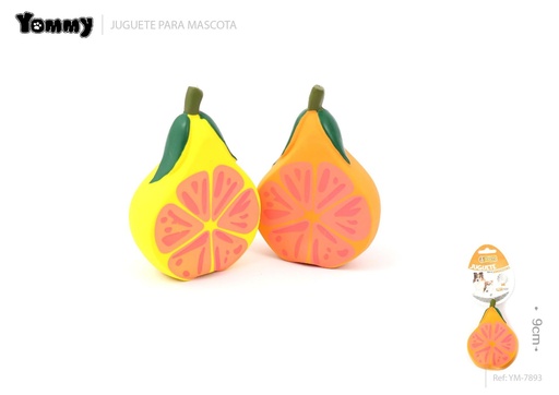 [YM7893] Juguete de pomelo de látex para mascotas 9 cm - Accesorios de juego para gatos