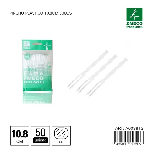 [A003813] Pincho plástico 10.8 cm - Utensilios de cocina y menaje