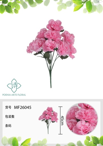 [MF26045ROSA] Planta artificial - Decoración floral y jardines