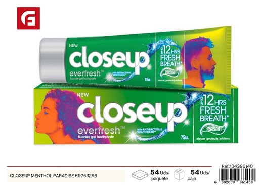[104396140] Pasta de dientes Closeup Menthol Paradise 69753299 - Productos de cuidado personal