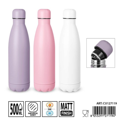 [0242848] Botella térmica DC Casa 500 ml 7.1x26.5 cm - Accesorios para bebidas y termos