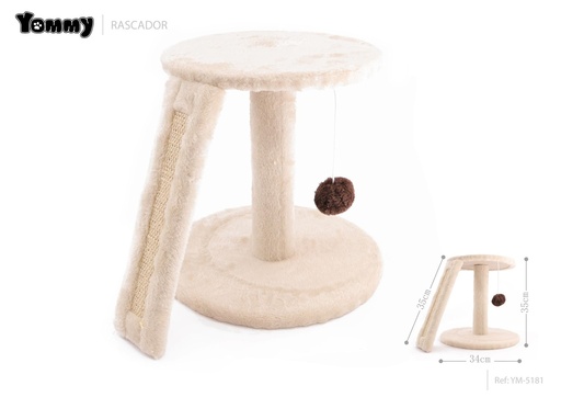 [YM5181] Rascador para gatos 35x35x34 cm - Muebles para gatos y rascadores