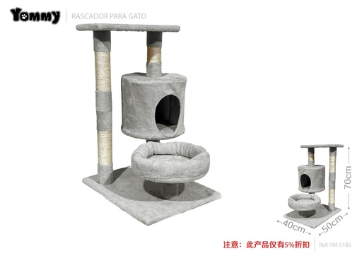 [YM5185] Nuevo rascador para gatos 50x40x70 cm - Muebles para gatos y rascadores